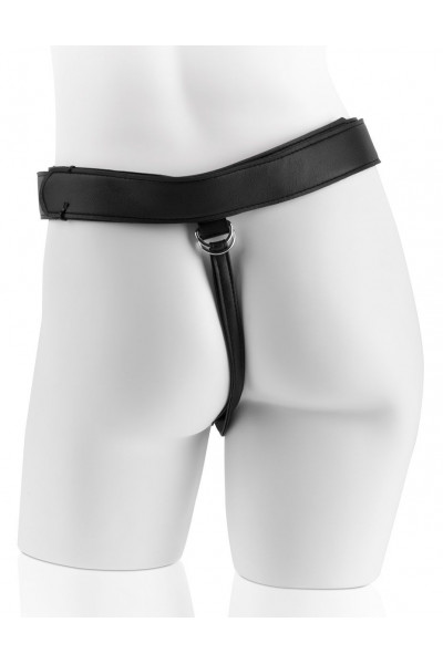 Страпон на виниловых трусиках Strap-on Harness Cock - 17,8 см. Страпон на виниловых трусиках Strap-on Harness Cock - 17,8 см.