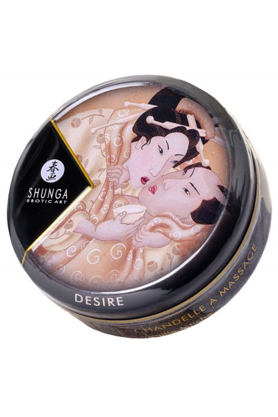 Массажная свеча Vanilla Fetish с ароматом ванили - 30 мл.