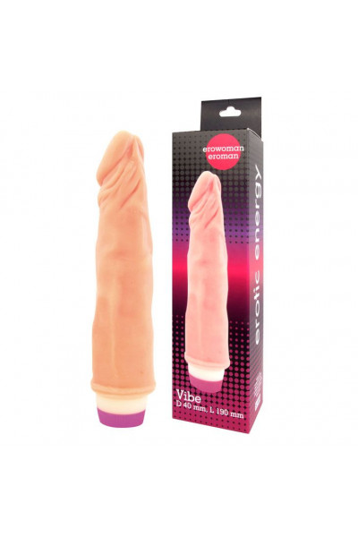 Вибратор Realistic Cock Vibe телесного цвета - 21 см. Вибратор Realistic Cock Vibe телесного цвета - 21 см.