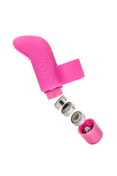 Розовая вибронасадка на палец Finger Vibe Розовая вибронасадка на палец Finger Vibe