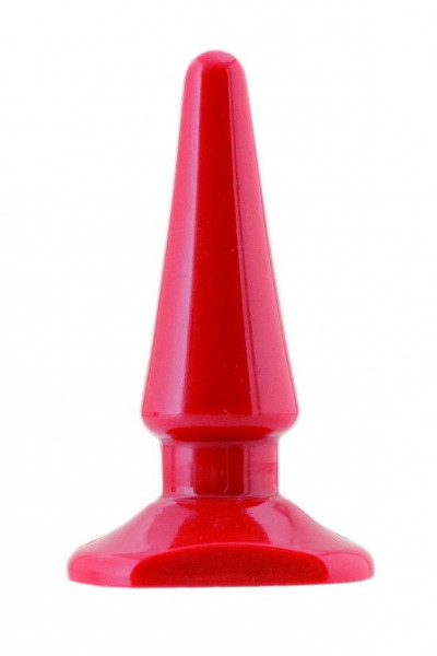 Красная анальная втулка Black Red - 10 см. Красная анальная втулка Black Red - 10 см.