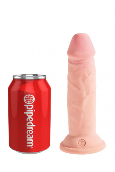 Телесный фаллоимитатор на присоске 6 Triple Density Cock - 18,4 см. Телесный фаллоимитатор на присоске 6 Triple Density Cock - 18,4 см.