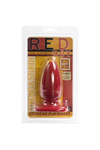 Анальная пробка Red Boy Large 5 Butt Plug - 13,2 см. Анальная пробка Red Boy Large 5 Butt Plug - 13,2 см.
