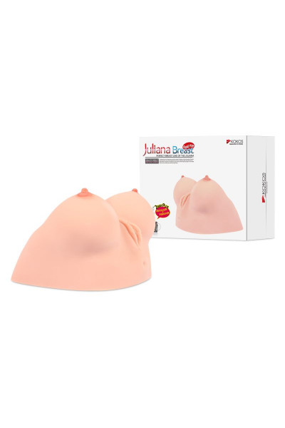 Полуторс Juliana Breast в виде груди с вибровагиной Полуторс Juliana Breast в виде груди с вибровагиной