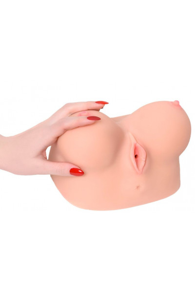 Полуторс Juliana Breast в виде груди с вибровагиной Полуторс Juliana Breast в виде груди с вибровагиной