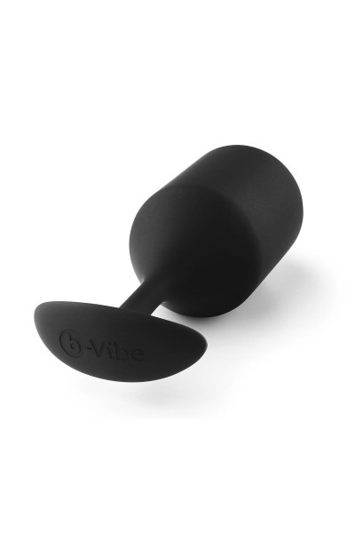 Чёрная пробка для ношения B-vibe Snug Plug 5 - 14 см. Чёрная пробка для ношения B-vibe Snug Plug 5 - 14 см.