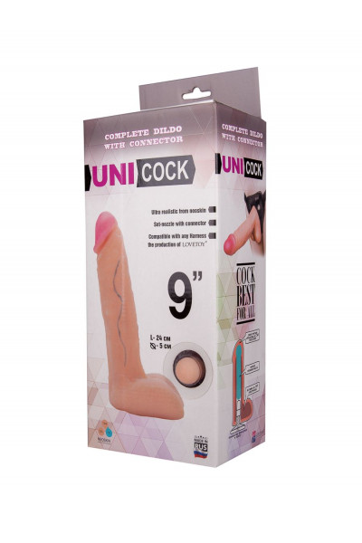 Фаллическая насадка Харнесс UNICOCK 9 - 24,5 см. Фаллическая насадка Харнесс UNICOCK 9 - 24,5 см.