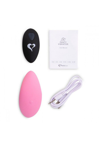 Розовый вибромассажер в трусики с пультом ДУ Panty Vibe Remote Controlled Vibrator Розовый вибромассажер в трусики с пультом ДУ Panty Vibe Remote Controlled Vibrator