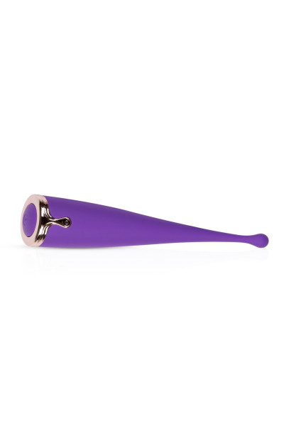 Фиолетовый клиторальный вибратор The Countess Pinpoint Vibrator - 19 см. Фиолетовый клиторальный вибратор The Countess Pinpoint Vibrator - 19 см.