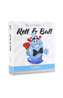 Стимулирующий презерватив-насадка Roll Ball Classic