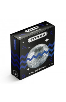 Гладкие презервативы Torex Party Классические - 3 шт.