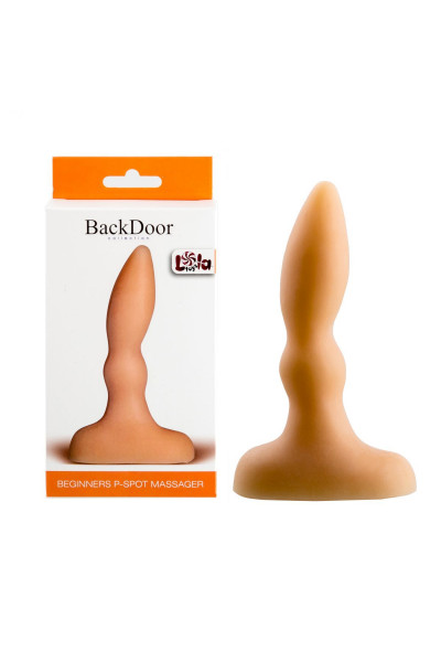 Анальный стимулятор телесного цвета Beginners p-spot massager - 11 см. Анальный стимулятор телесного цвета Beginners p-spot massager - 11 см.