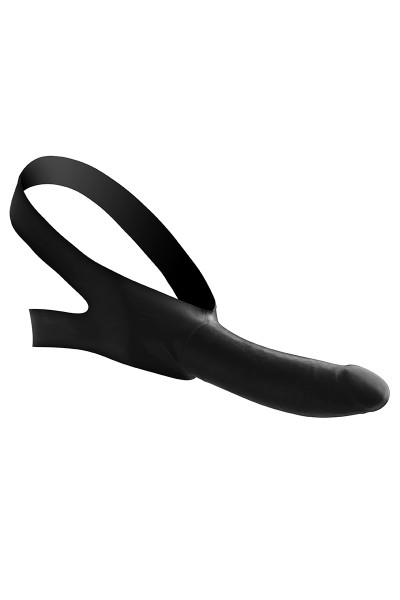 Черный кляп-страпон Masters Mini Face Fuck Strap-On - 14 см. Черный кляп-страпон Masters Mini Face Fuck Strap-On - 14 см.
