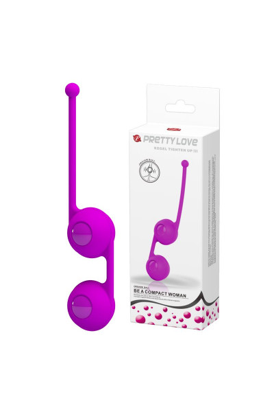 Лиловые вагинальные шарики Kegel Tighten Up III Лиловые вагинальные шарики Kegel Tighten Up III