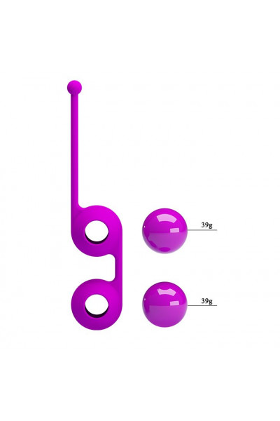 Лиловые вагинальные шарики Kegel Tighten Up III Лиловые вагинальные шарики Kegel Tighten Up III