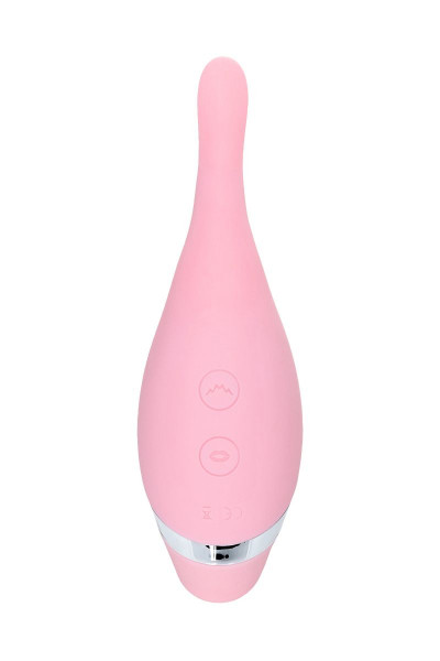 Розовый многофункциональный стимулятор Dahlia - 14 см. Розовый многофункциональный стимулятор Dahlia - 14 см.