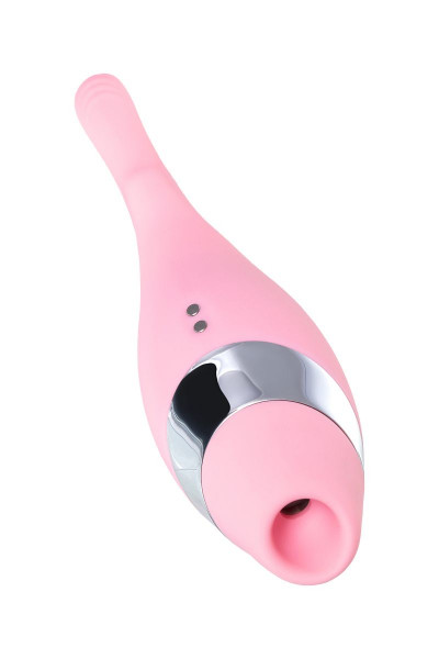 Розовый многофункциональный стимулятор Dahlia - 14 см. Розовый многофункциональный стимулятор Dahlia - 14 см.