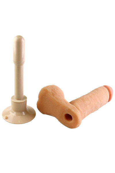 Вибромассажер-реалистик на присоске The Realistic Cock ULTRASKYN Vibrating 8”- 23,5 см. Вибромассажер-реалистик на присоске The Realistic Cock ULTRASKYN Vibrating 8”- 23,5 см.