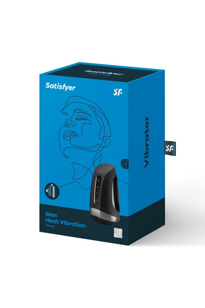 Мастурбатор Satisfyer Men Heat Vibration с подогревом и вибрацией