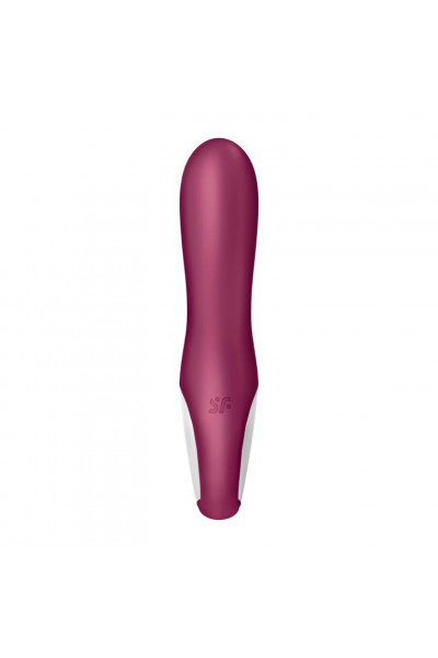 Малиновый вибратор-кролик Hot Bunny с функцией нагрева - 17,5 см. Малиновый вибратор-кролик Hot Bunny с функцией нагрева - 17,5 см.