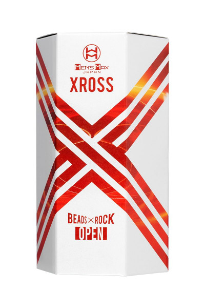 Прозрачный мастурбатор MensMax Xross Beads х Rock Open Прозрачный мастурбатор MensMax Xross Beads х Rock Open