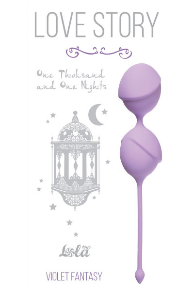Сиреневые вагинальные шарики One Thousand and One Nights Сиреневые вагинальные шарики One Thousand and One Nights