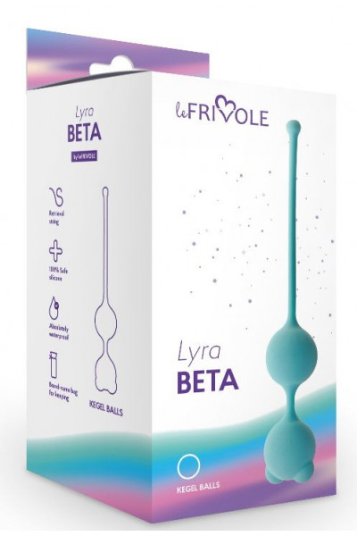 Голубые вагинальные шарики Beta Голубые вагинальные шарики Beta