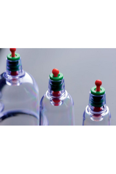 Набор помп для стимуляции Sukshen 6 Piece Cupping Set with Acu-Points Набор помп для стимуляции Sukshen 6 Piece Cupping Set with Acu-Points