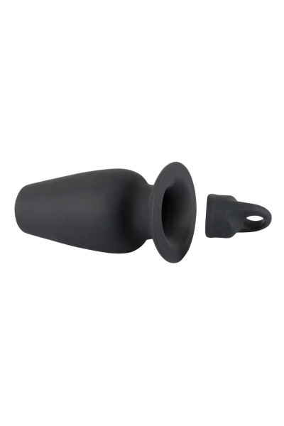 Пробка-туннель с заглушкой Lust Tunnel Plug with Stopper Пробка-туннель с заглушкой Lust Tunnel Plug with Stopper