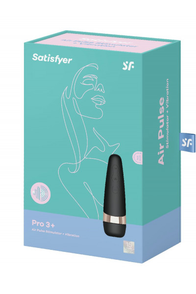 Вибро-вакуумно-волновой стимулятор Satisfyer Pro 3+ Вибро-вакуумно-волновой стимулятор Satisfyer Pro 3+