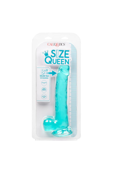 Голубой фаллоимитатор Size Queen 8 - 25,5 см. Голубой фаллоимитатор Size Queen 8 - 25,5 см.