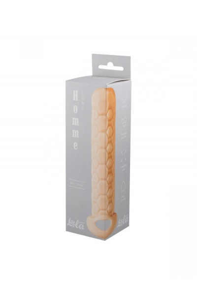 Телесный фаллоудлинитель Homme Long - 15,5 см. Телесный фаллоудлинитель Homme Long - 15,5 см.