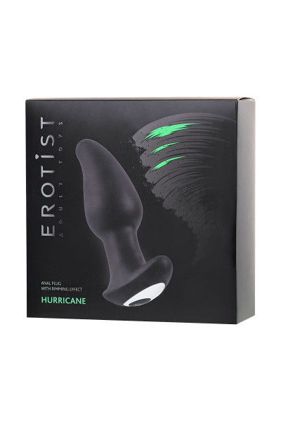 Анальная втулка Erotist Hurricane с эффектом римминга - 14 см. Анальная втулка Erotist Hurricane с эффектом римминга - 14 см.