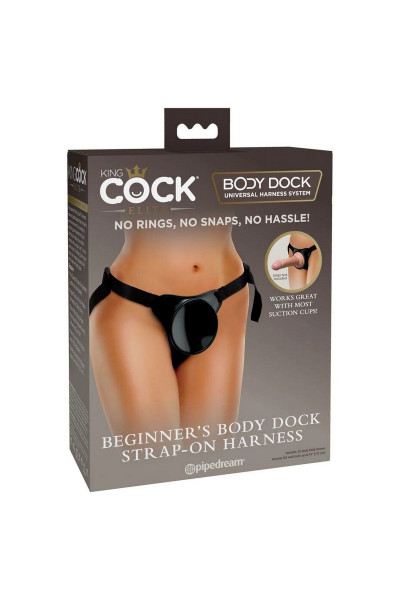 Трусы для фиксации насадок с присоской Beginner s Body Dock Strap-On Harness Трусы для фиксации насадок с присоской Beginner s Body Dock Strap-On Harness