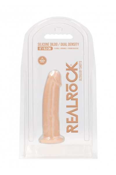Телесный фаллоимитатор без мошонки Silicone Dildo Without Balls - 15,3 см. Телесный фаллоимитатор без мошонки Silicone Dildo Without Balls - 15,3 см.