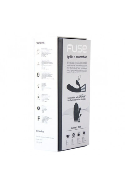 Чёрный интерактивный вибратор Kiiroo Ohmibod Fuse - 18 см. Чёрный интерактивный вибратор Kiiroo Ohmibod Fuse - 18 см.