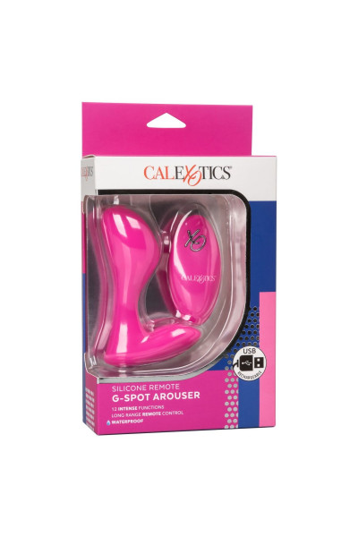 Розовый массажер G-точки Remote G Spot Arouser - 10,75 см. Розовый массажер G-точки Remote G Spot Arouser - 10,75 см.