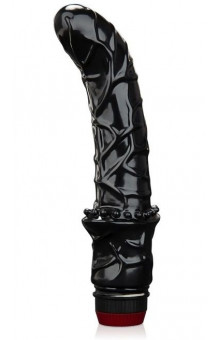 Черный вибромассажер простаты 6 Premium Prostate Massager