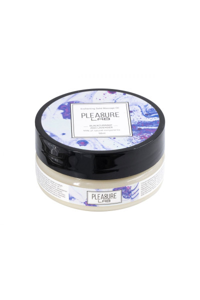 Твердое массажное масло Pleasure Lab Enchanting с ароматом черной смородины и лаванды - 50 мл. Твердое массажное масло Pleasure Lab Enchanting с ароматом черной смородины и лаванды - 50 мл.