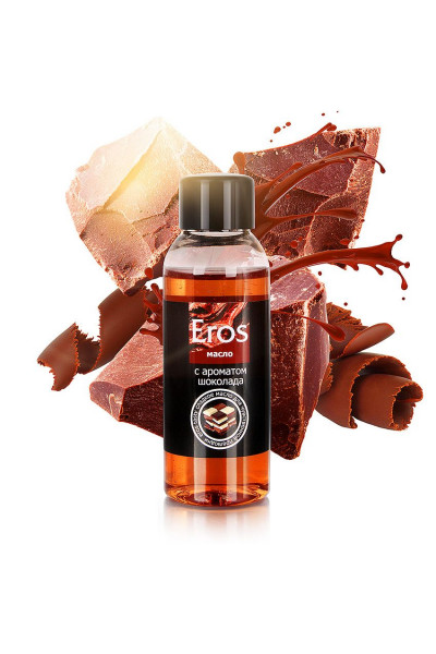 Масло массажное Eros tasty с ароматом шоколада - 50 мл. Масло массажное Eros tasty с ароматом шоколада - 50 мл.