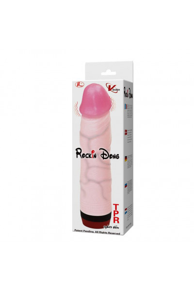 Вибратор-реалистик Rockin Dong - 21,5 см. Вибратор-реалистик Rockin Dong - 21,5 см.