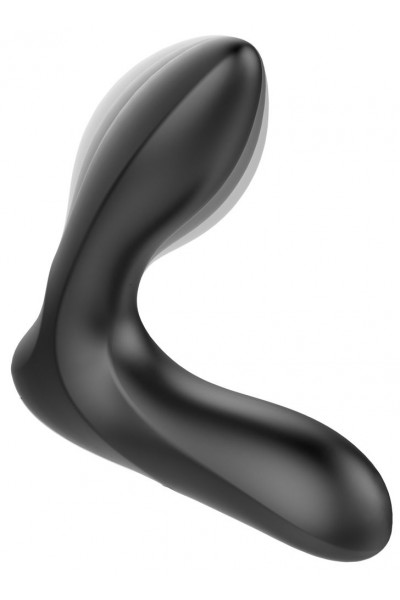 Черная анальная втулка с вибрацией и функцией расширения Inflatable Vibrating Prostate Plug Черная анальная втулка с вибрацией и функцией расширения Inflatable Vibrating Prostate Plug