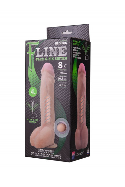 Фаллоимитатор на присоске F LINE - 25 см. Фаллоимитатор на присоске F LINE - 25 см.