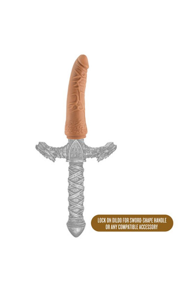 Насадка-фаллоимитатор для трусиков с плугом Realistic 7.5 Inch Lock On Dildo - 19 см. Насадка-фаллоимитатор для трусиков с плугом Realistic 7.5 Inch Lock On Dildo - 19 см.