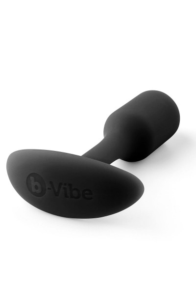 Чёрная пробка для ношения B-vibe Snug Plug 1 - 9,4 см. Чёрная пробка для ношения B-vibe Snug Plug 1 - 9,4 см.