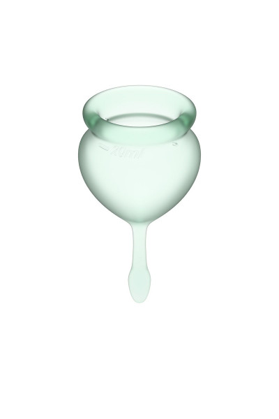 Набор зеленых менструальных чаш Feel good Menstrual Cup Набор зеленых менструальных чаш Feel good Menstrual Cup