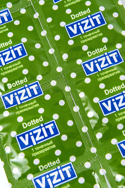 Презервативы с точечками VIZIT Dotted - 12 шт. Презервативы с точечками VIZIT Dotted - 12 шт.