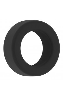 Чёрное эрекционное кольцо Cockring No.39
