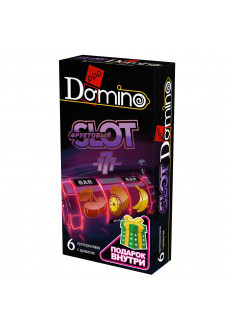 Ароматизированные презервативы DOMINO Фруктовый слот - 6 шт.