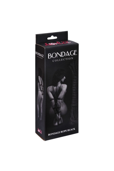 Черная веревка Bondage Collection Black - 9 м. Черная веревка Bondage Collection Black - 9 м.